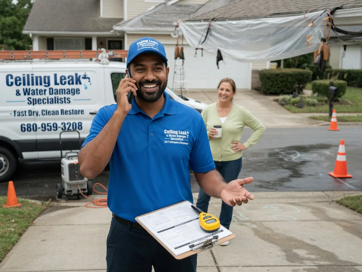 Ceiling Leak Cleanup Randolph, UT FAQs